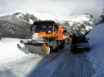 Stuck in the snow